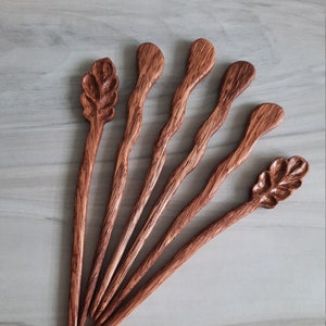 Wooden fairy hairpin ash wood