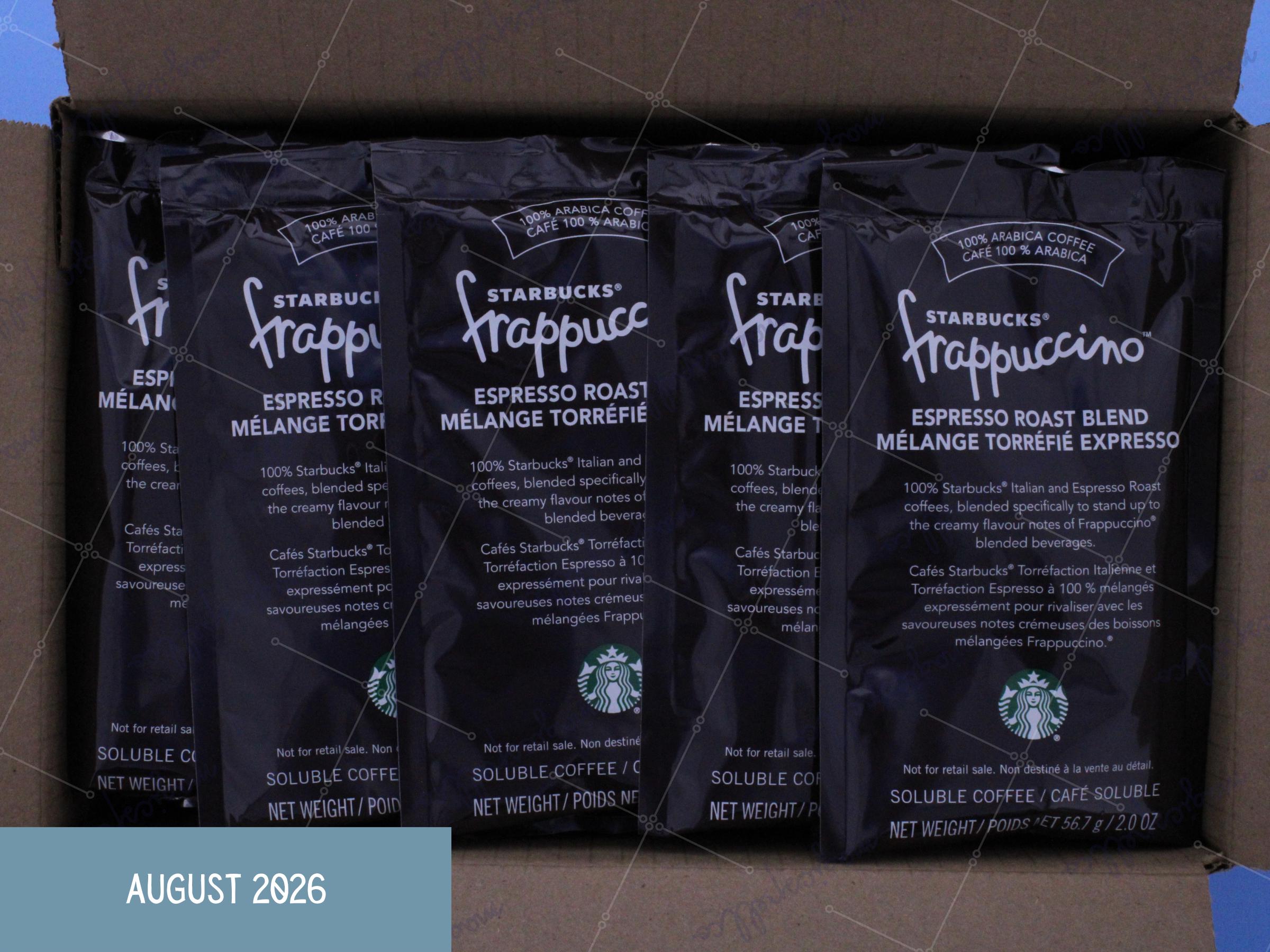 Starbucks Frappuccino Espresso Roast Blend Box