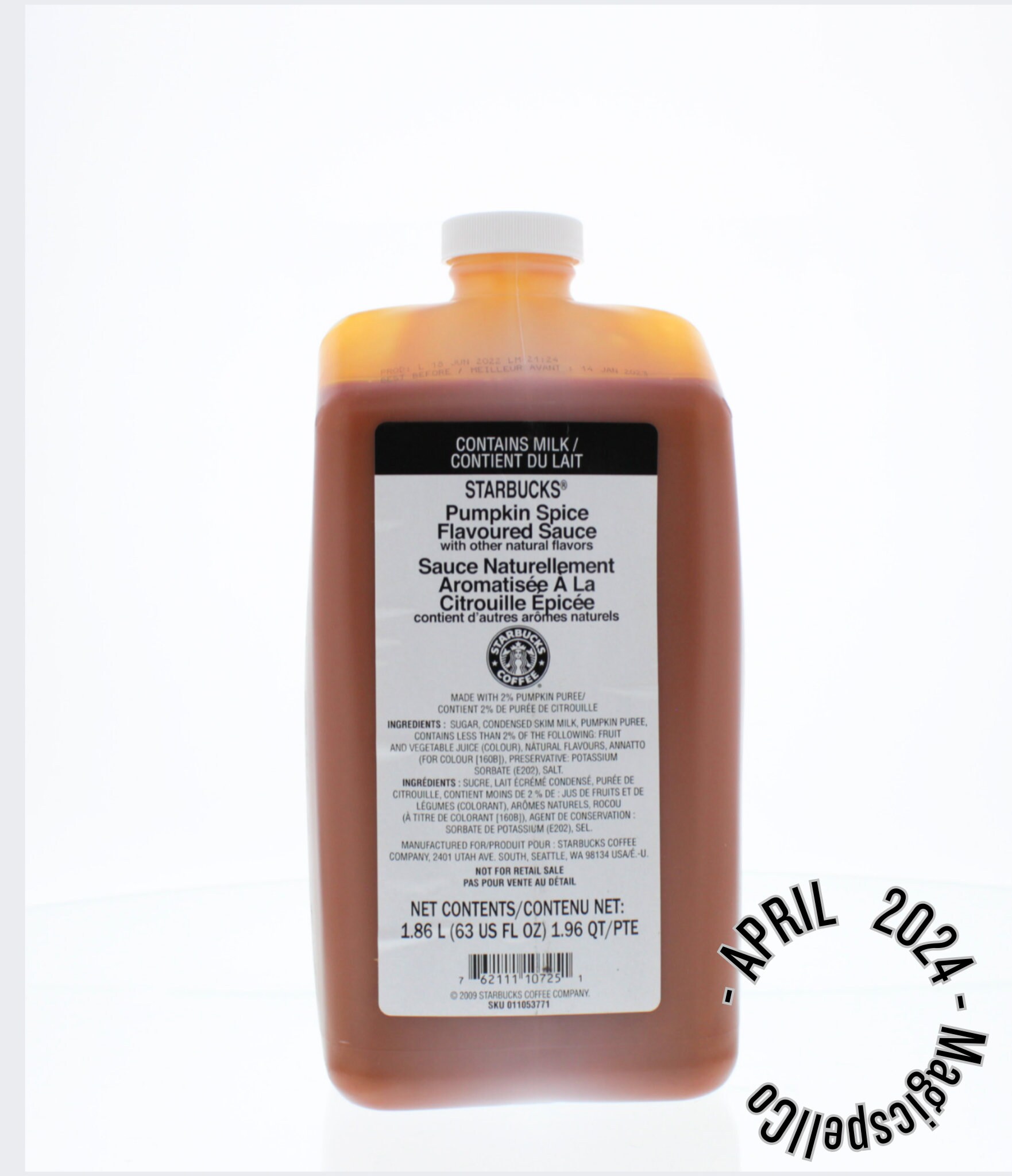 Starbucks pumpkin outlet spice syrup