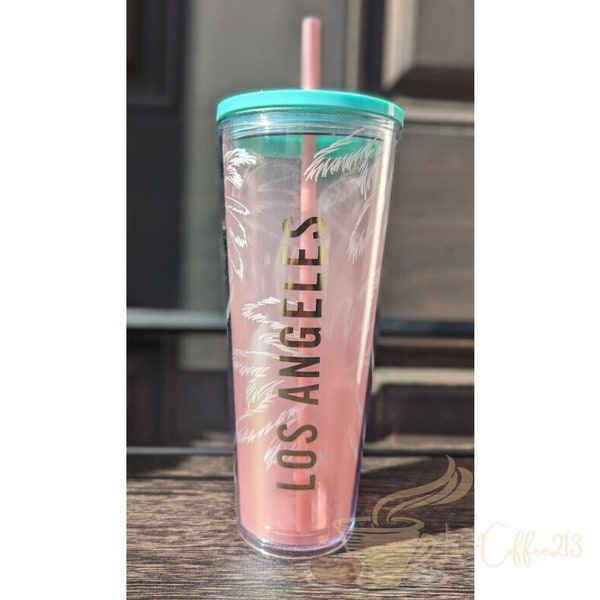 Los Angeles Starbucks Cup Etsy