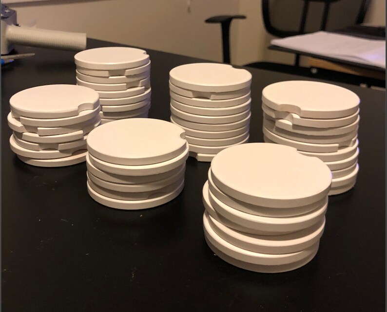 BULK 50 Car Coasters Wholesale Sandstone Car Coaster Blank Etsy