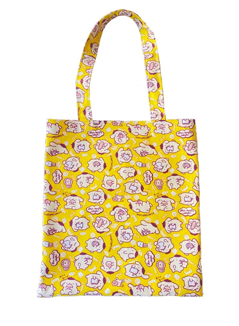 Sailor Moon & Pompompurin Reusable Tote Bag | Etsy