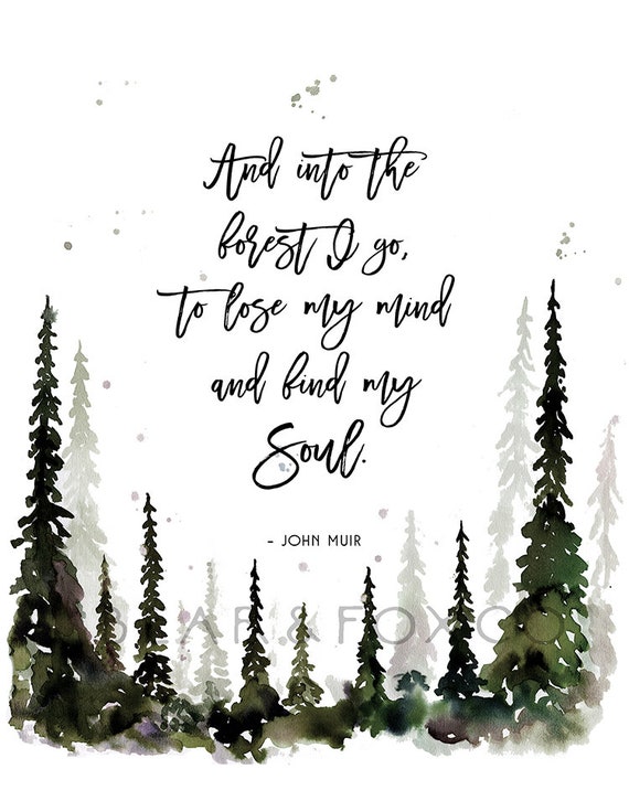 And Into The Forest I Go To Lose My Mind And Find My Soul And Into The Forest I Go To Lose My Mind And Find My Soul