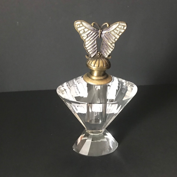 Glass Perfume Bottle Etsy