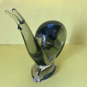 Vintage Art Glass Snail