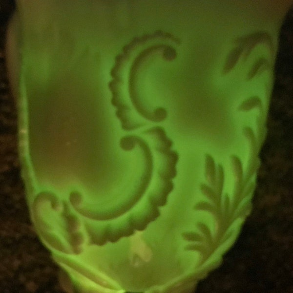 Footed Glass Pitcher Etsy