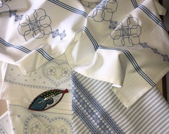 3 Schémas PDF Décor Bleu