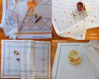 4 Schemi Patterns PDF Centri Cuori e Decori