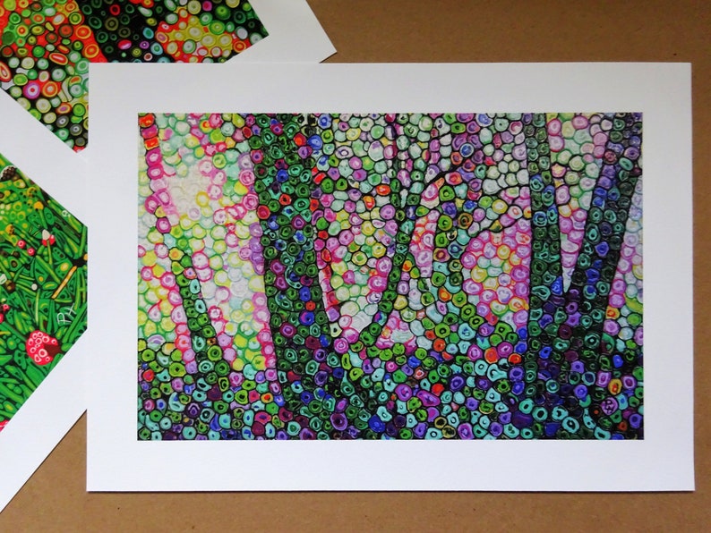 Dreamer's Wood Giclee Print: A4 Fine Art by Paula Horsley image 7