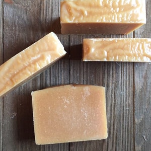 Lemongrass Goat Milk Soap | Natural Soap | Goat Milk Soap | Handcrafted with Essential Oils | Cold Process Soap