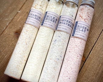 Goat Milk Bath Shots | Milk Bath | Natural Bath Soak | Epsom Salt Bath