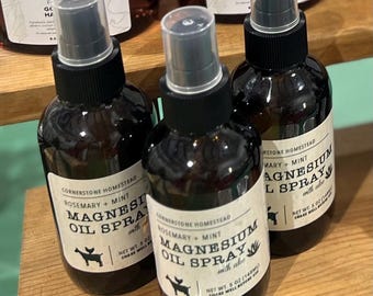 Magnesium Oil Spray with Aloe | Essential Oils