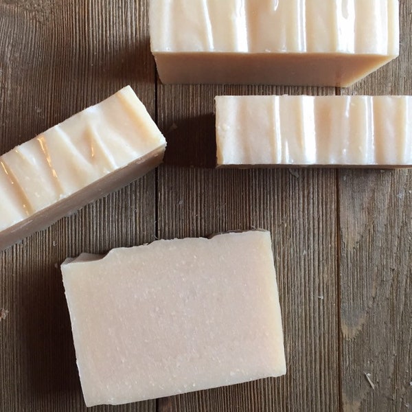 Simple Goat Milk Soap | Natural Soap | Goat Milk Soap | Unscented Soap | Cold Process Soap