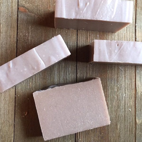 Lavender Shea Goat Milk Soap  | Natural Soap | Goat Milk Soap | Handcrafted with Essential Oils | Cold Process Soap