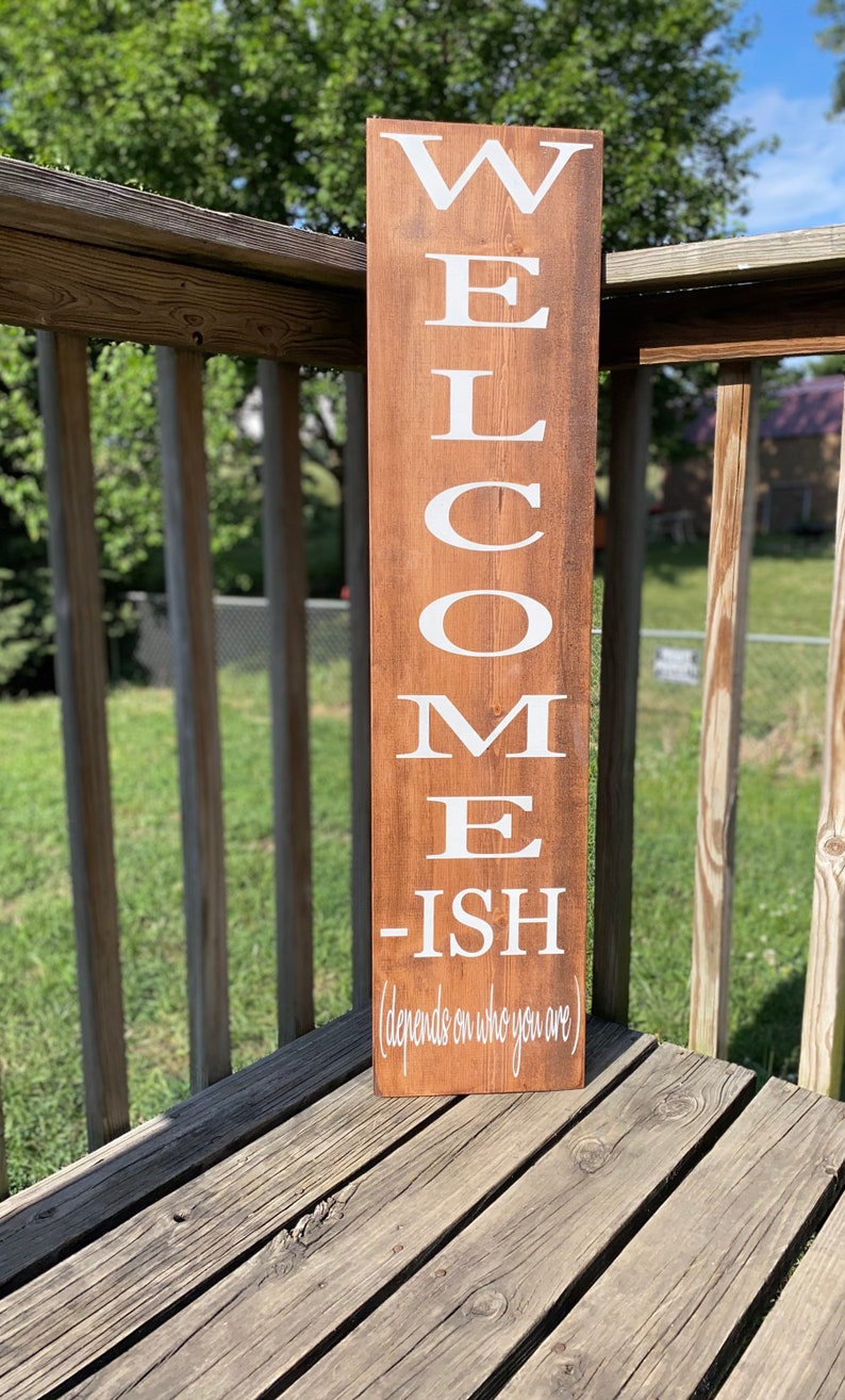 ISH Funny Sign Outdoor Sign Sarcastic Etsy