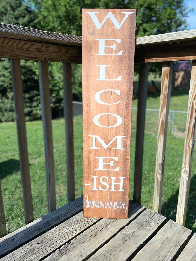 ISH Funny Sign Outdoor Sign Sarcastic Etsy
