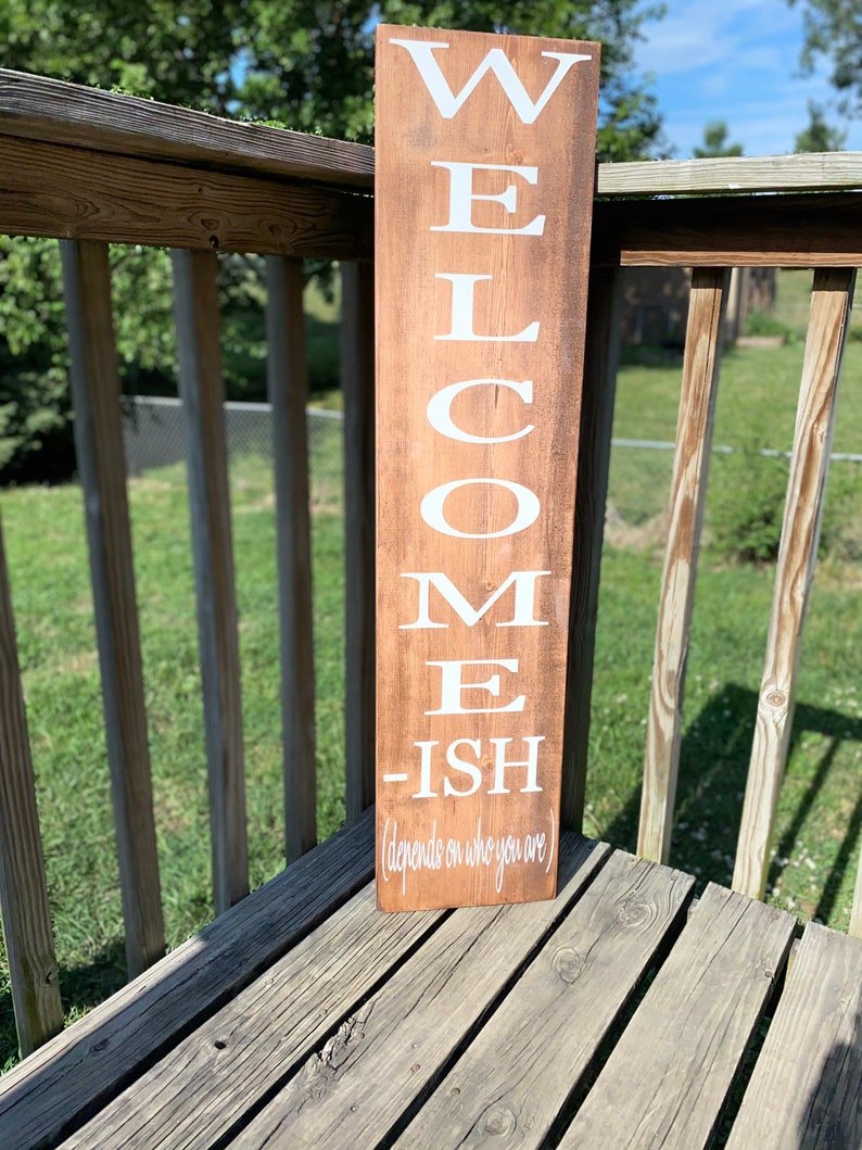 ISH Funny Sign Outdoor Sign Sarcastic Etsy