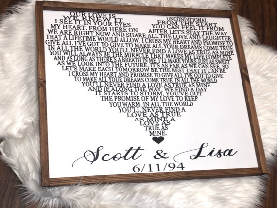 Our Love Is Unconditional Song Lyrics Wedding Song Lyrics Etsy Our Love Is Unconditional Song Lyrics Wedding Song Lyrics Etsy