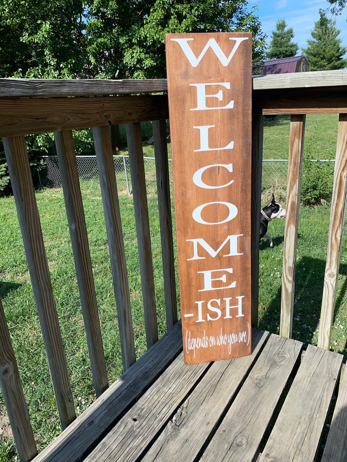 ISH Funny Sign Outdoor Sign Sarcastic Etsy