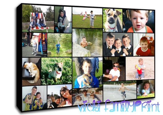 Lámina Enmarcada Personalizada Con Fotos Y Texto | Collage Fotos Marco A4 Incluido, Regalo Parejas