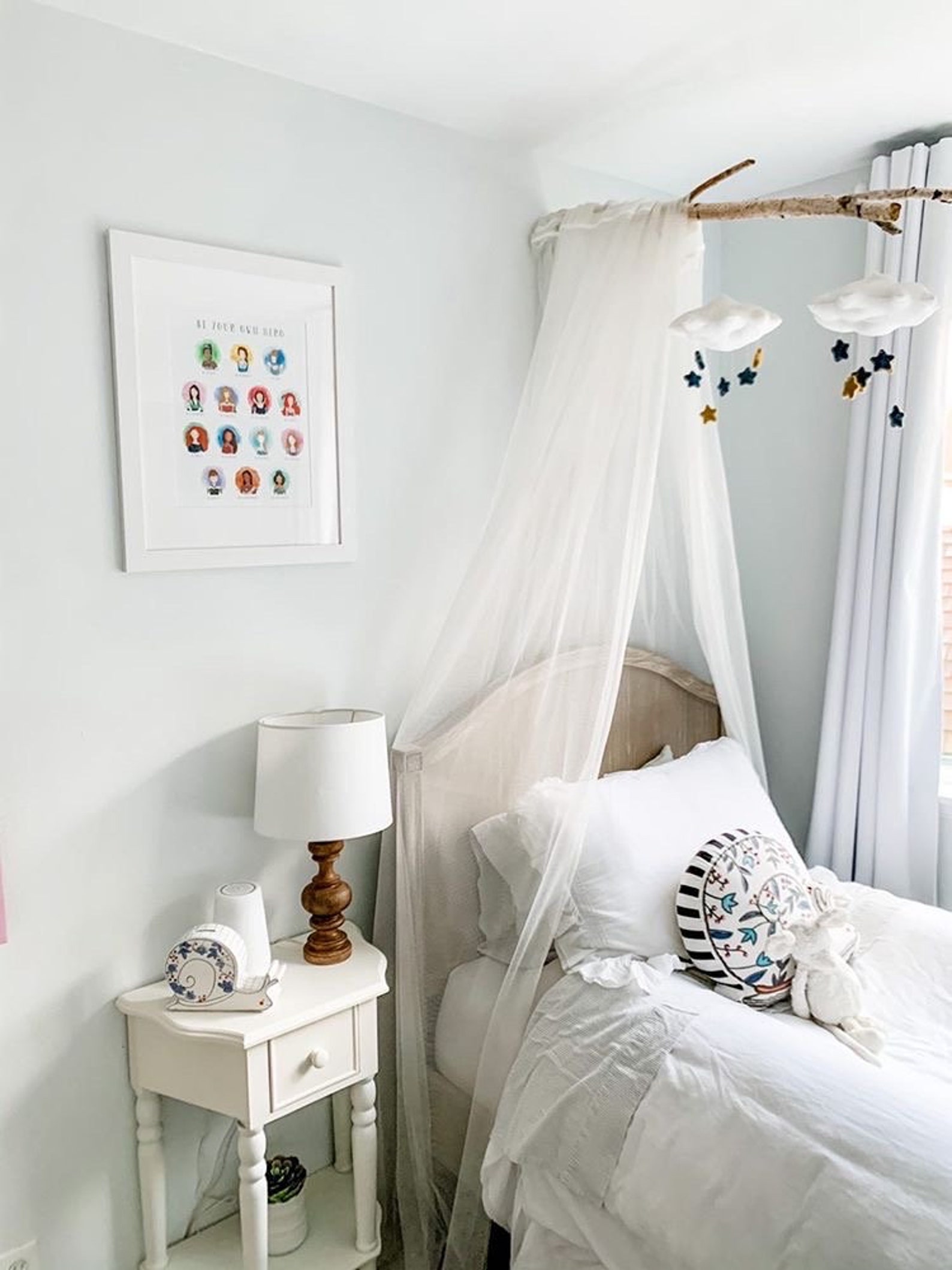 Disney Princess Nursery Wall Art Watercolor Painting Disney Etsy