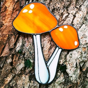 Stained Glass Legend of Zelda Sunshroom