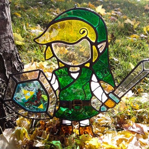 Stained Glass Link - The Legend of Zelda: Okarina der Zeit