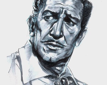 Vincent Price "The Raven" Portrait // Medium Print (Retired)