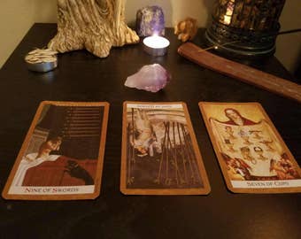 Empathic 3-card Tarot Reading (Same day) - Pyschic Reading