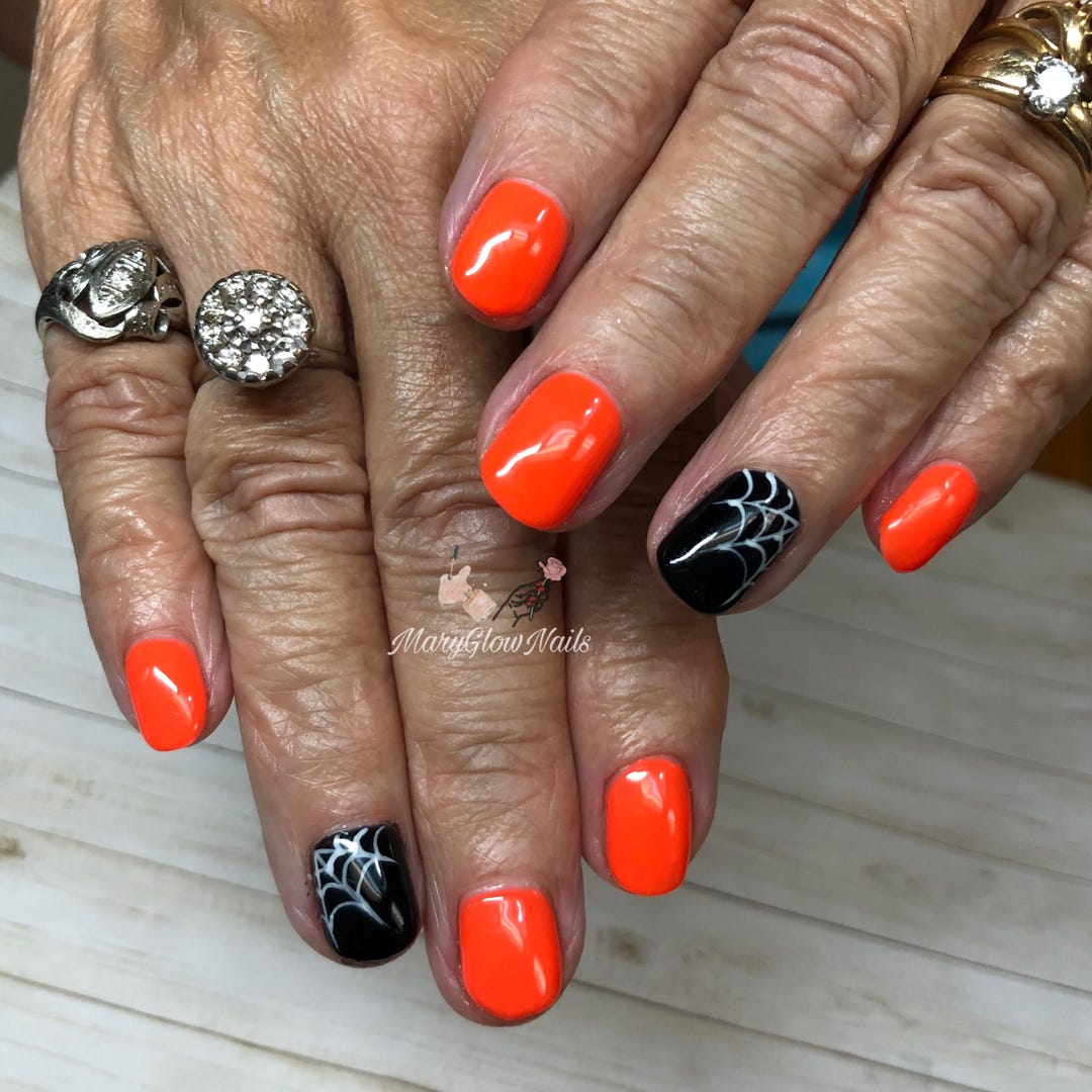 NEONAIL Spider Gel 5 G – Neon Orange Für Nagelverlängerung & Modellage