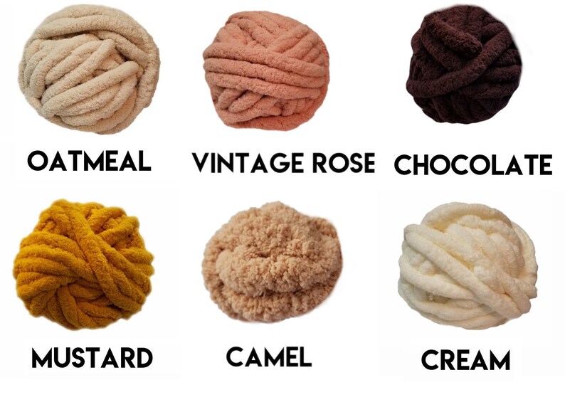 SALE on Vegan Yarn Chunky CHENILLE yarn makes the softest Etsy