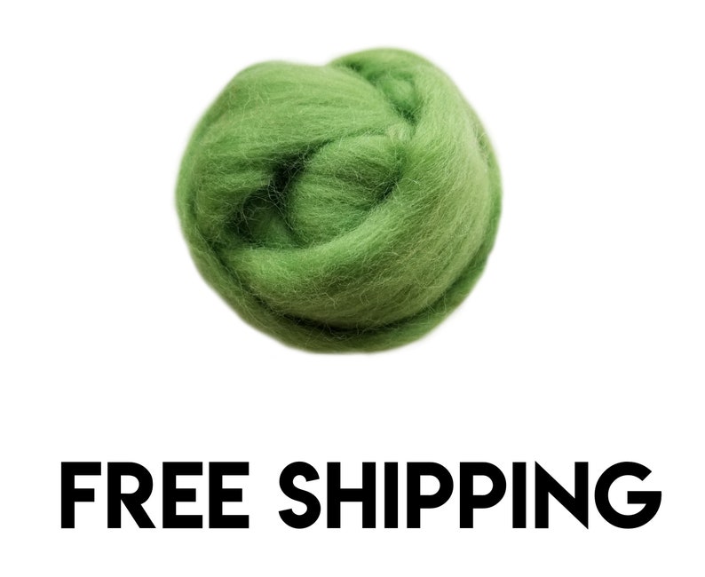 Merino Wool Roving for Felting 1 Ounce Rust