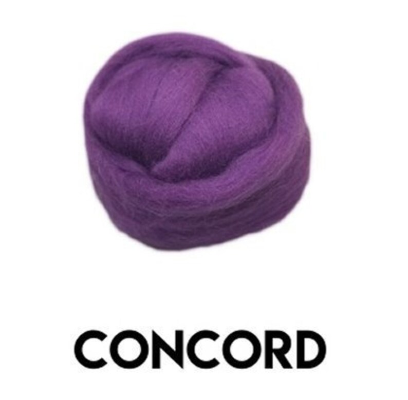 Merino Wool Roving for Felting 1 Ounce Mint