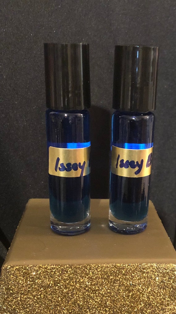 Natural Fragrance Perfume Body Oil Roll on Bottle Issey Miyake Etsy