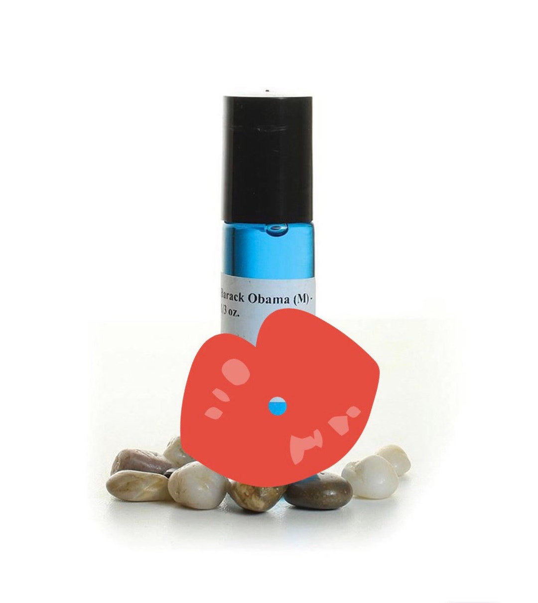 Natural Fragrance Perfume Body Oil Roll on Bottle Barack Obama Etsy