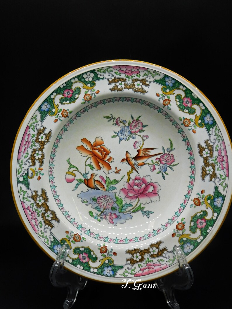 3 Minton Belmont Japan Pattern Large Bowls / Dishes From June Etsy