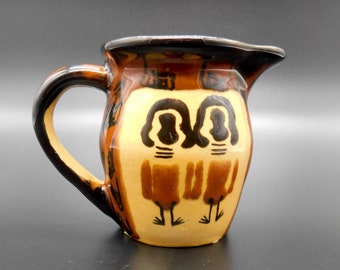 Kazuri 2000 LTD Masai Cream Jug Handmade Kenya Decorative Art Pottery