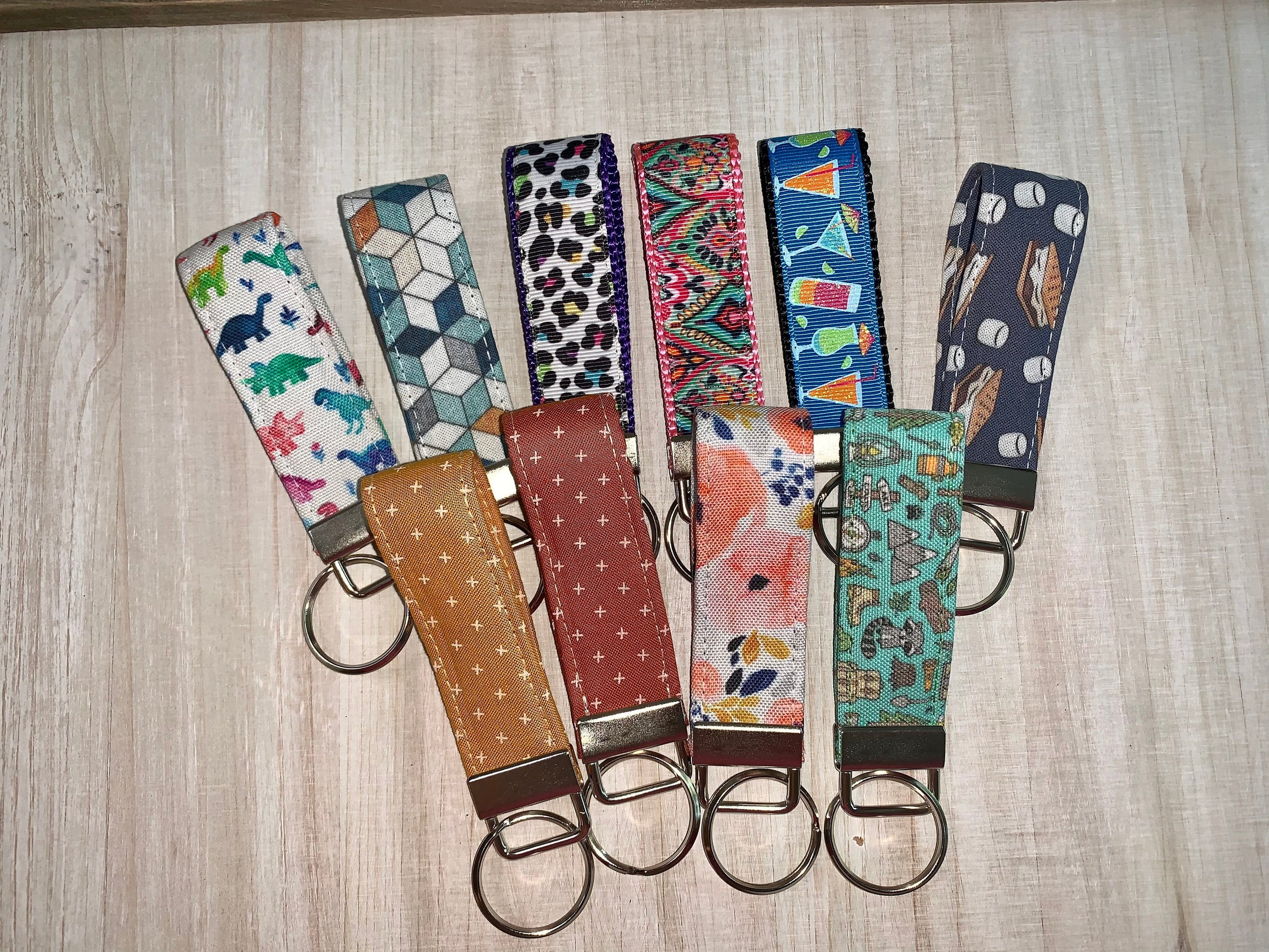 Key Fob - Regular and Mini, Matching Key Fob, Personalizable Keychain…
