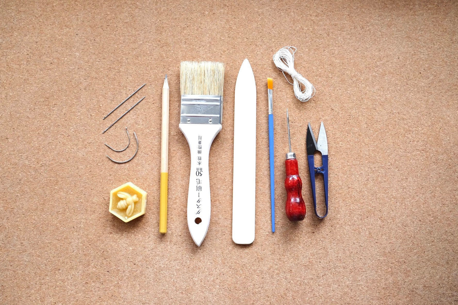 Petite Bookbinding Tool Set Coptic Binding Kit Zine Journal Etsy