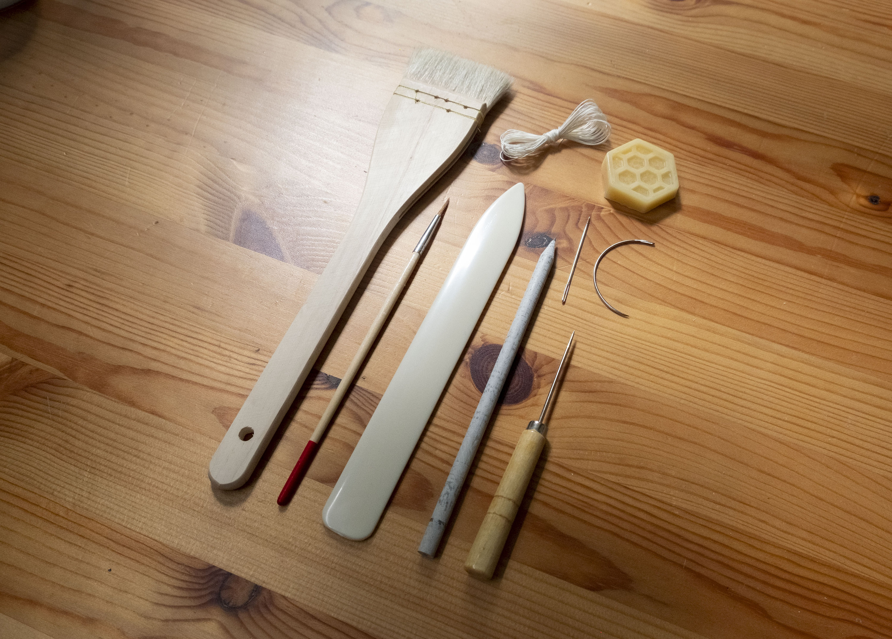 Petite Bookbinding Tool Set Coptic Binding Kit Zine Journal Etsy