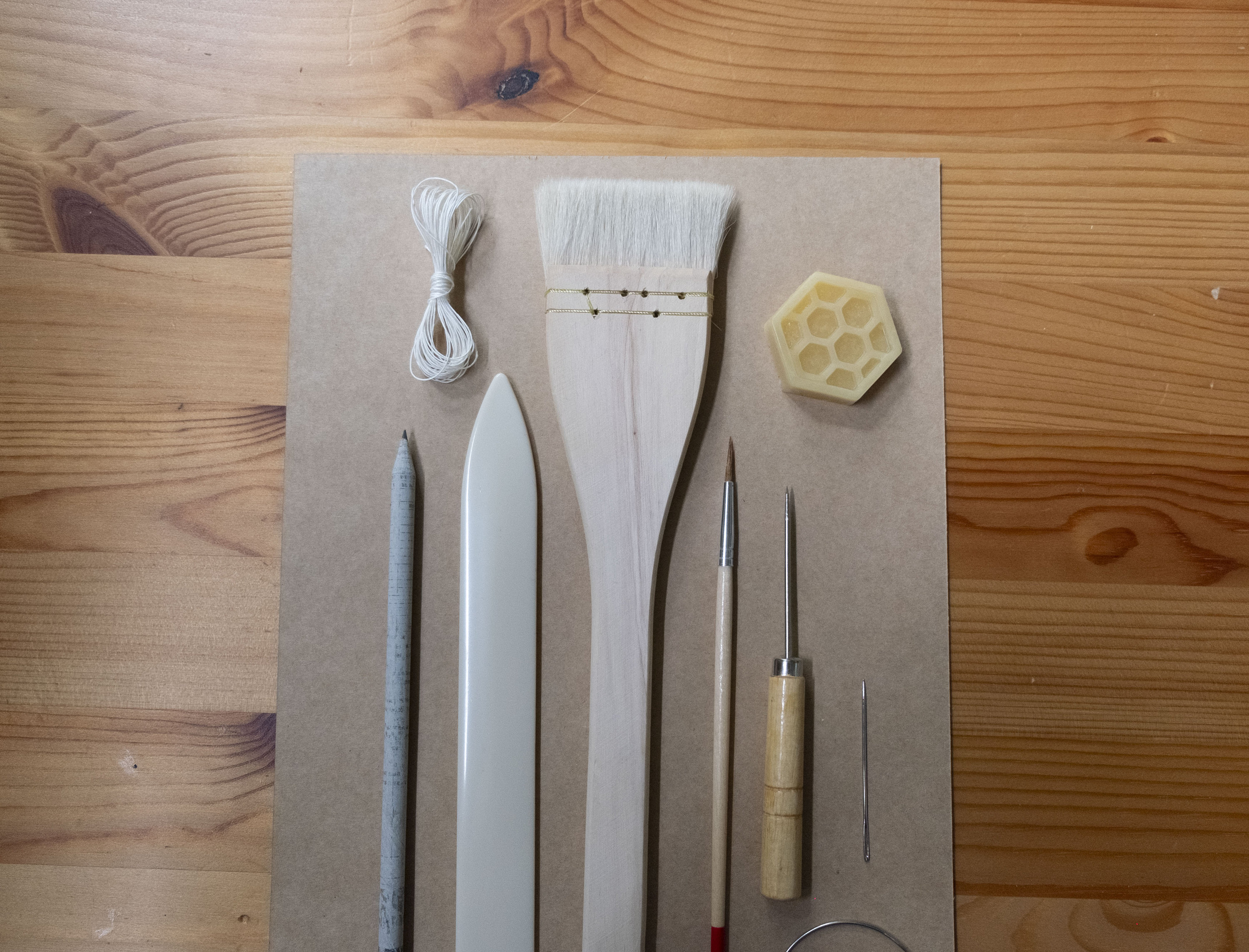 Petite Bookbinding Tool Set Coptic Binding Kit Zine Journal Etsy