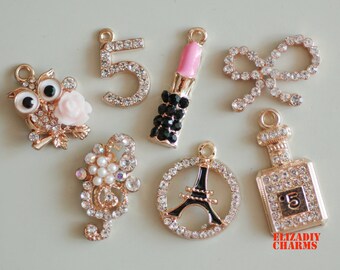 chanel charms for crocs