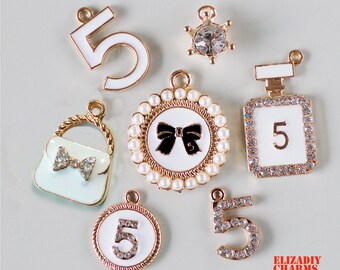 chanel croc charms