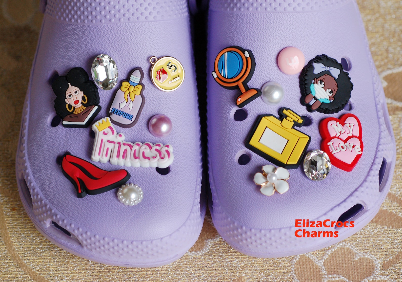 Shoe charms 16 pcs of Luxury designer inspired croc charms Etsy