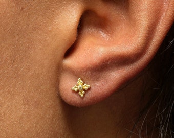 Tiny Stud Earrings | Tiny Dot Studs | Small Stud Earring