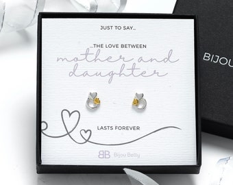 Mom Daughter Earring - Etsy UK