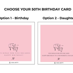 Choice of card