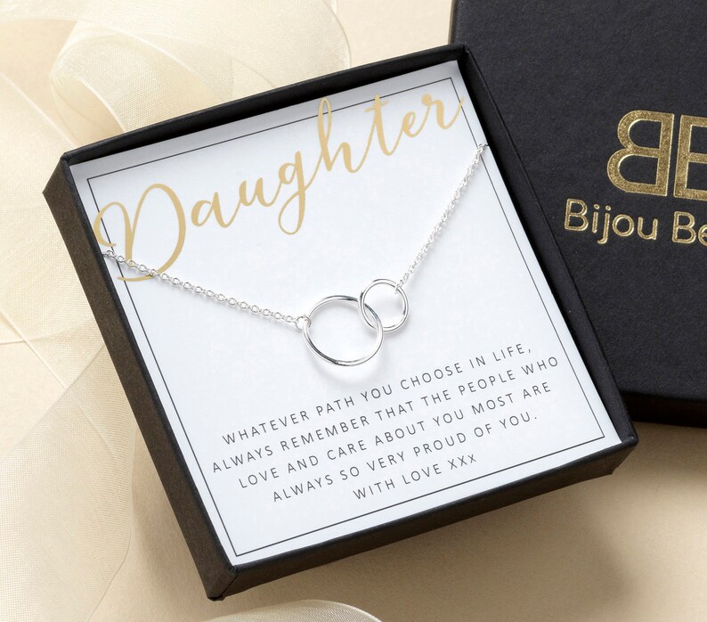 Daughter Necklace Birthday Gift Daughter Daughter Jewellery Etsy