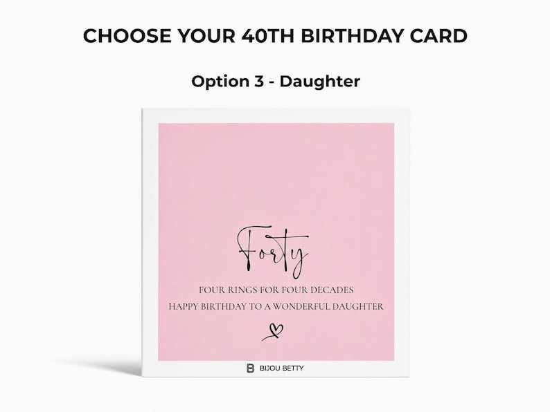 Choice of card