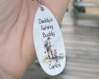 Personalised Fishing Lure | Father's Day Gift | Gift for the Fisherman | Gift for Poppy